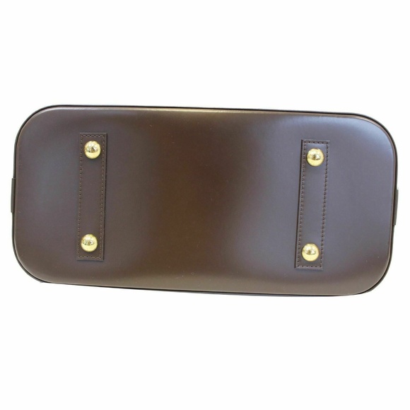 LOUIS VUITTON Alma MM Damier Ebene Satchel Bag - Picture 5 of 8